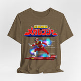 Megaranger Red Tee Custom Graphic Art Cosplay Shirts Rangers Retro Vintage 90s