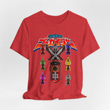 Gokai Change Tee Super Sentai T Shirt Custom Graphic Art Cosplay Shirts Rangers Retro Vintage 90s