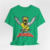 Gokai Yellow Tee Super Sentai T Shirt Custom Graphic Art Cosplay Shirts Rangers Retro Vintage 90s