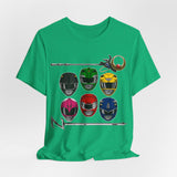 Teenagers with Attitude Tee Super Sentai T Shirt Custom Graphic Art Cosplay Shirts Rangers Retro Vintage 90s
