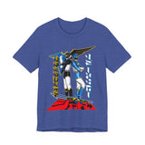 Jetman Black and Blue Condor Tee Custom Graphic Art Cosplay Shirts Rangers Retro Vintage 90s