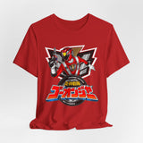 Go-onger Go On Red Tee Super Sentai T Shirt Custom Graphic Art Cosplay Shirts Rangers Retro Vintage 90s