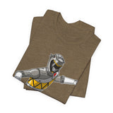 Kyoryuger Kyoryu Grey Tee Super Sentai T Shirt Custom Graphic Art Cosplay Shirts Rangers Retro Vintage 90s