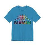 Bioman Tee Custom Graphic Art Cosplay Shirts Rangers Retro Vintage 90s