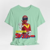Akarenger Tee Super Sentai T Shirt Custom Graphic Art Cosplay Shirts Rangers Retro Vintage 90s