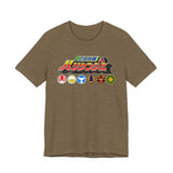 Hurricaneger Team Tee Super Sentai T Shirt Custom Graphic Art Cosplay Shirts Rangers Retro Vintage 90s