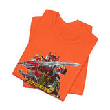 Zyuranger Mechas Tee  Custom Graphic Art Cosplay Shirts Rangers Retro Vintage 90s