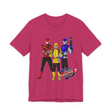 Go Busters team Tee Super Sentai T Shirt Custom Graphic Art Cosplay Shirts Rangers Retro Vintage 90s
