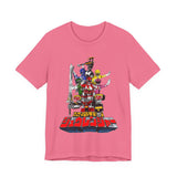 Zyuranger Mecha Tee Custom Graphic Art Cosplay Shirts Rangers Retro Vintage 90s