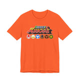 Hurricaneger Team Tee Super Sentai T Shirt Custom Graphic Art Cosplay Shirts Rangers Retro Vintage 90s