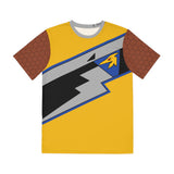 Kyoryuger Gold Tee (Full Print) Super Sentai T Shirt Custom Graphic Art Cosplay Shirts Power Rangers Retro Vintage 90s