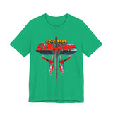 Zyuranger Gear Tee Super Sentai T Shirt Custom Graphic Art Cosplay Shirts Rangers Retro Vintage 90s