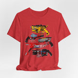 Sentai Blasters Tee Super Sentai T Shirt Custom Graphic Art Cosplay Shirts  Retro Vintage 90s