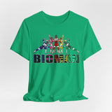 Bioman Tee Custom Graphic Art Cosplay Shirts Rangers Retro Vintage 90s