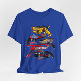 Sentai Blasters Tee Super Sentai T Shirt Custom Graphic Art Cosplay Shirts  Retro Vintage 90s
