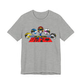 Jetman Team Tee Super Sentai T Shirt Custom Graphic Art Cosplay Shirts  Retro Vintage 90s