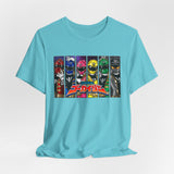 Gokaiger Roll Call Tee Custom Graphic Art Cosplay Shirts Rangers Retro Vintage 90s