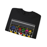 MMPR Ugly Christmas Sweatshirt Custom Graphic Art Cosplay Shirts Rangers Retro Vintage 90s