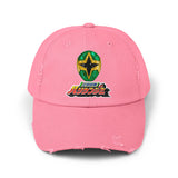 Hurricanenger Green Distressed Hat Super Sentai T Shirt Custom Graphic Art Cosplay Shirts Rangers Retro Vintage 90s