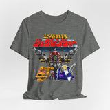 Zyuranger Mecha Tee Custom Graphic Art Cosplay Shirts Rangers Retro Vintage 90s