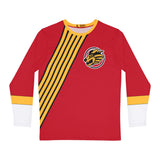 Gaoranger Gao Red Sleeve Shirt (Full Print) Custom Graphic Art Cosplay Shirts Rangers Retro Vintage 90s