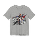 Boukenger Silver Ranger Tee Super Sentai T Shirt Custom Graphic Art Cosplay Shirts Rangers Retro Vintage 90s