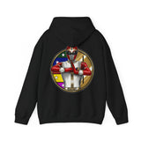Dairanger Red Hoodie Custom Graphic Art Cosplay Shirts Rangers Retro Vintage 90s