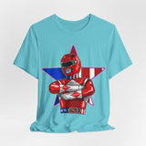 Powerfull Ranger Tee Super Sentai T Shirt Custom Graphic Art Cosplay Shirts Rangers Retro Vintage 90s