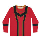 Magiranger Magi Red Long Sleeve Shirt (Full Print) Custom Graphic Art Cosplay Shirts Rangers Retro Vintage 90s
