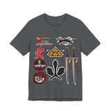 Shinkenger Shiba Red Tee Super Sentai T Shirt Custom Graphic Art Cosplay Shirts Rangers Retro Vintage 90s Tee