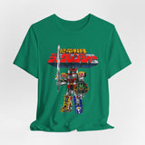 Daizyujin Tee Super Sentai T Shirt Custom Graphic Art Cosplay Shirts Rangers Retro Vintage 90s