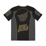 Go-Onger Black Tee (Full Print) Super Sentai T Shirt Custom Graphic Art Cosplay Shirts Power Rangers Retro Vintage 90s