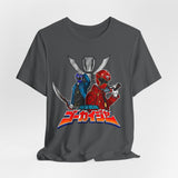 Gokaiger Gokai Red/Blue Tee Super Sentai T Shirt Custom Graphic Art Cosplay Shirts Rangers Retro Vintage 90s