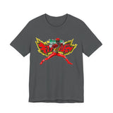 Kyoryuger Dino Red Tee Super Sentai T Shirt Custom Graphic Art Cosplay Shirts Rangers Retro Vintage 90s