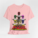 Ohranger Tee Super Sentai T Shirt Custom Graphic Art Cosplay Shirts Rangers Retro Vintage 90s