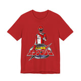 Boukenger Red Tee Super Sentai T Shirt Custom Graphic Art Cosplay Shirts Rangers Retro Vintage 90s