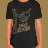 Go-Onger Black Tee Super Sentai T Shirt Custom Graphic Art Cosplay Shirts  Retro Vintage 90s