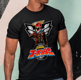 Super Sentai Inspired Go-Onger T shirt featuring Red ranger in his jacket