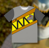 Kyoryuger Silver Tee (Full Print) Super Sentai T Shirt Custom Graphic Art Cosplay Shirts Power Rangers Retro Vintage 90s