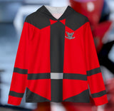 Lupinranger Lupin Red Hoodie (Full Print) Super Sentai Custom Lightweight, Breathable, Workout, Pull over, Fitness, Retro