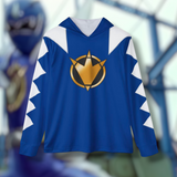 Abaranger Blue Hoodie (Full Print) Super Sentai Lightweight, Breathable, workout, pull over, fitness Hoodie Super Sentai Custom