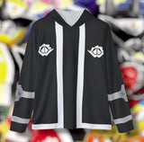 Don Brothers Black Hoodie (Full Print) Super Sentai Custom Lightweight, Breathable, Workout, Pull over, Fitness, Retro