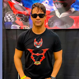 Psycho Red Tee Custom Graphic Art Cosplay Shirts Rangers Retro Vintage 90s