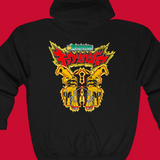 Kyoryuger Blasters Full Zip Hoodie Custom Graphic Art Cosplay Shirts Rangers Retro Vintage 90s