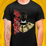 Ohranger Black Tee Super Sentai T Shirt Custom Graphic Art Cosplay Shirts Rangers Retro Vintage 90s