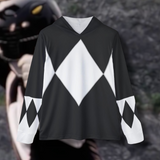 Zyuranger Black Mammoth Hoodie (Full Print) Super Sentai Lightweight, Breathable, workout, pull over, fitness Hoodie Super Sentai Custom
