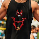 Psycho Red Tank Custom Graphic Art Cosplay Shirts Rangers Retro Vintage 90s