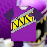Kyoryuger Purple Tee (Full Print) Super Sentai T Shirt Custom Graphic Art Cosplay Shirts Power Rangers Retro Vintage 90s