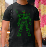 Super Sentai Inspired Megaranger 0 power rangers T shirt featuring ecliptor