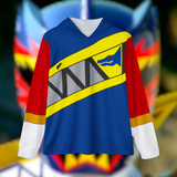 Kyoryuger DeathRyuger Hoodie (Full Print) Lightweight, Breathable, workout, pull over, fitness Hoodie Super Sentai Custom